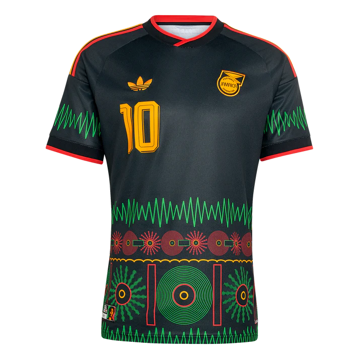 Bob Marley Jamaica National Team 2026 Away Jersey - Black