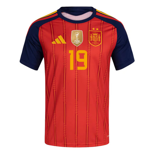 Lamine Yamal Spain Home Jersey 2026 - Red