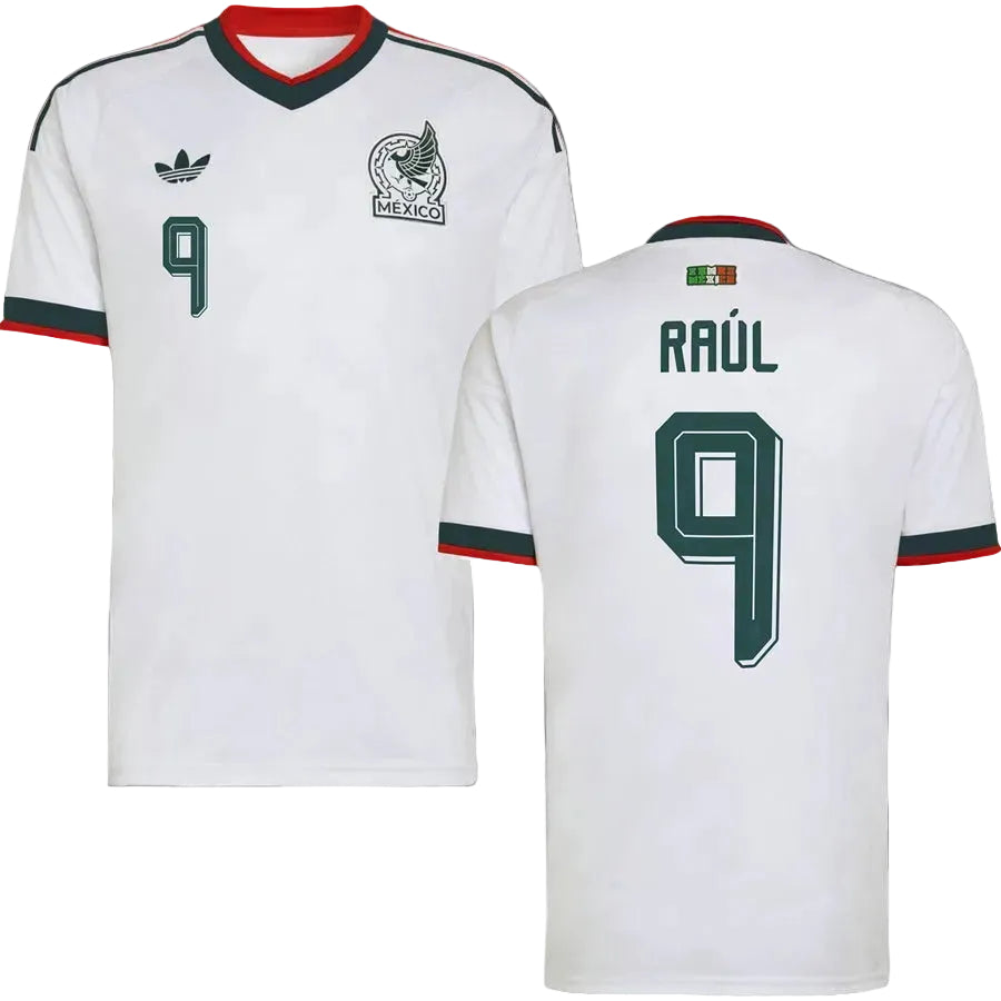 Raúl Jiménez Mexico Away Jersey World Cup 2026 - White