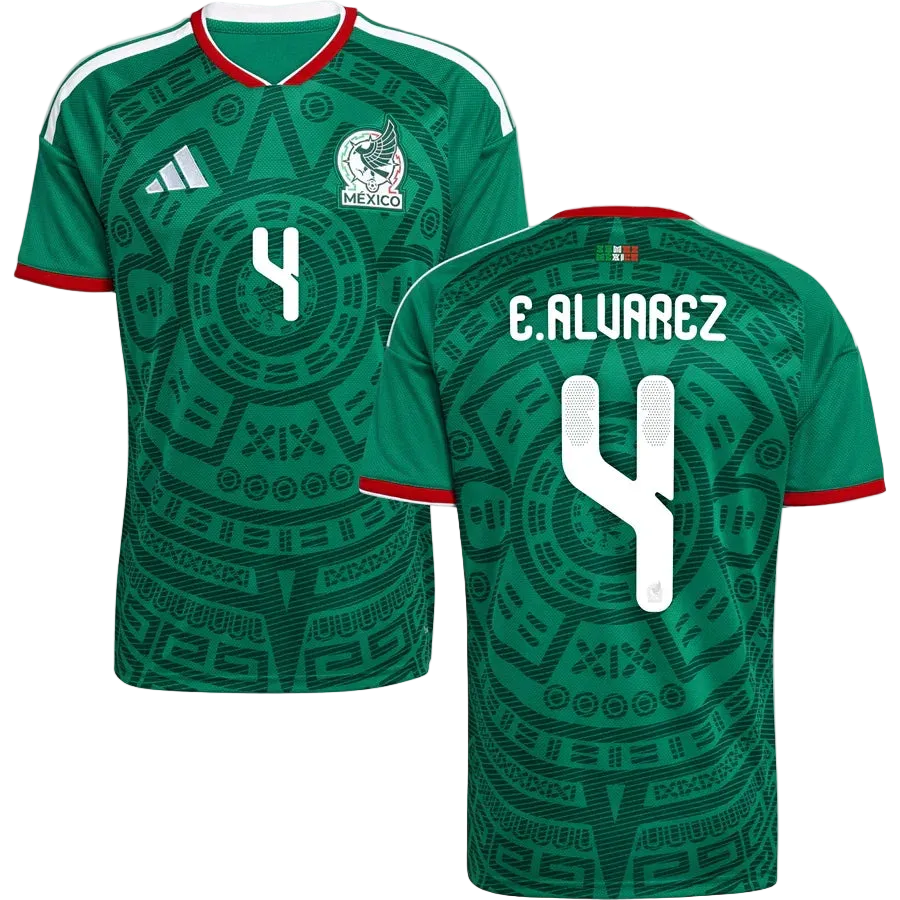 Edson Álvarez Mexico Home Jersey World Cup 2026 - Green