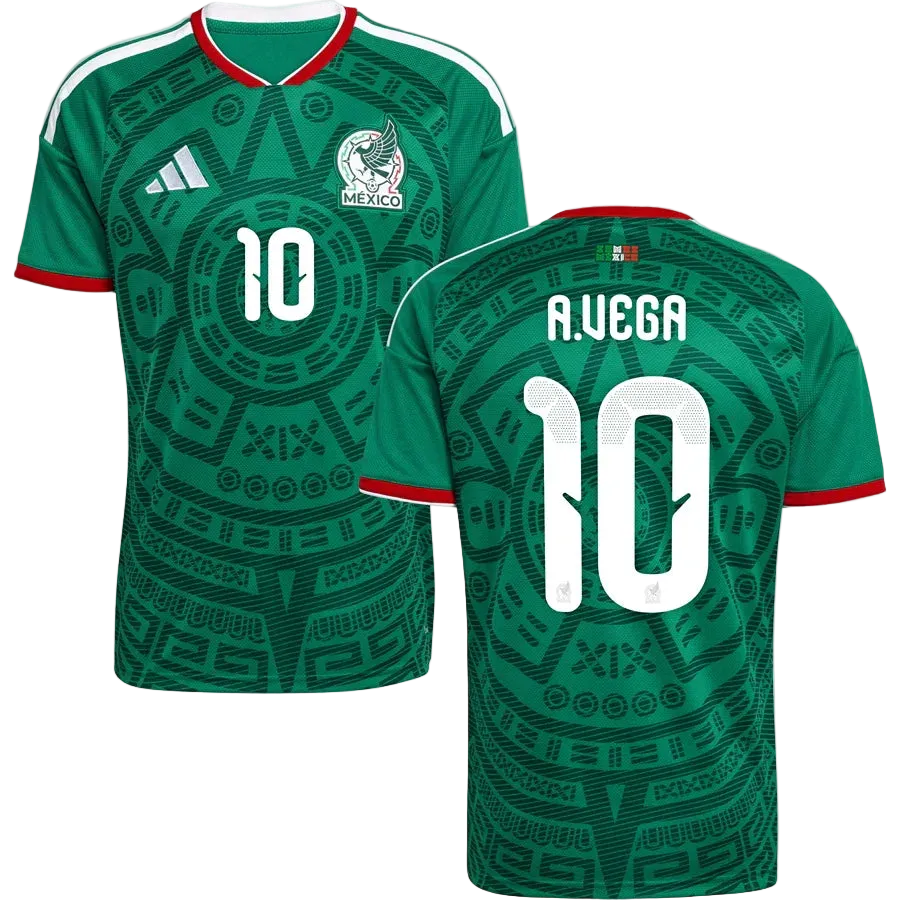 Alexis Vega Mexico Home Jersey World Cup 2026 - Green