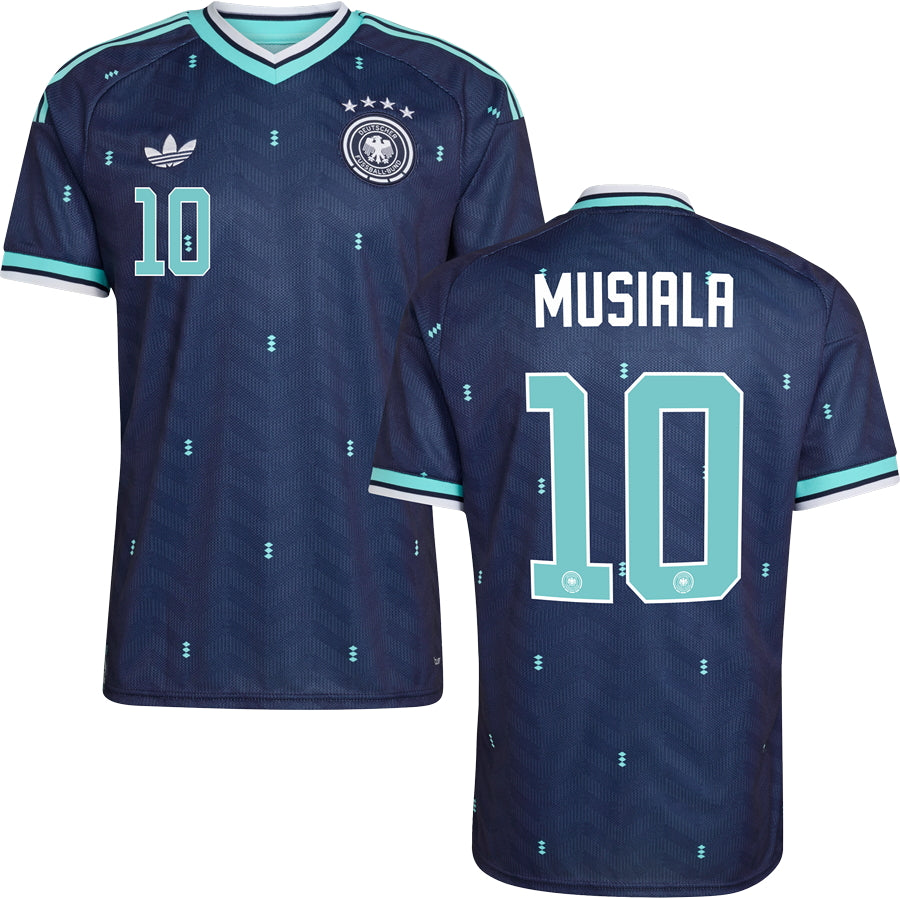 Jamal Musiala Germany Away Jersey 2026 - Blue Black