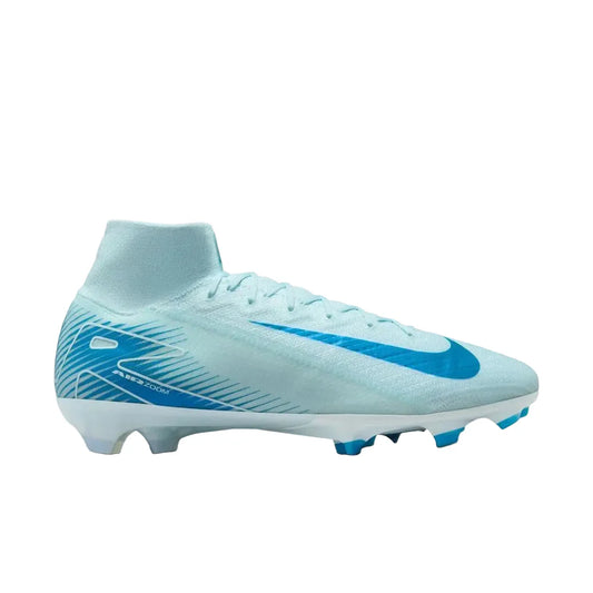 Nike Zoom Mercurial Superfly 10 Elite FG Bleu Glacier