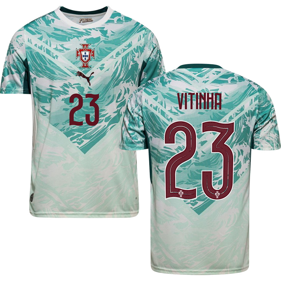 Vitinha Portugal Away Jersey 2026 – Green