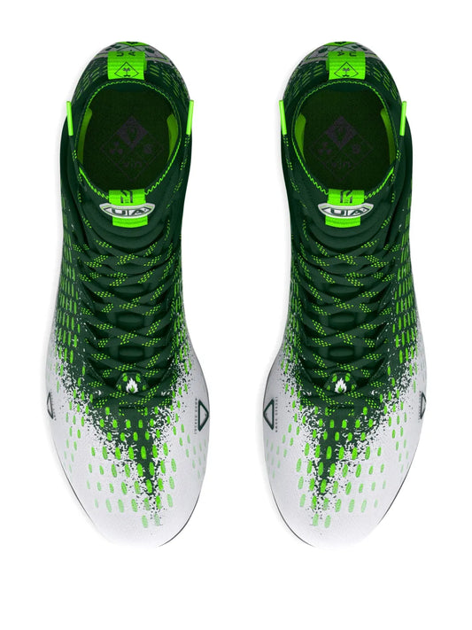 Under Armour-Spotlight Lux MC 2.0 Green White Cleats