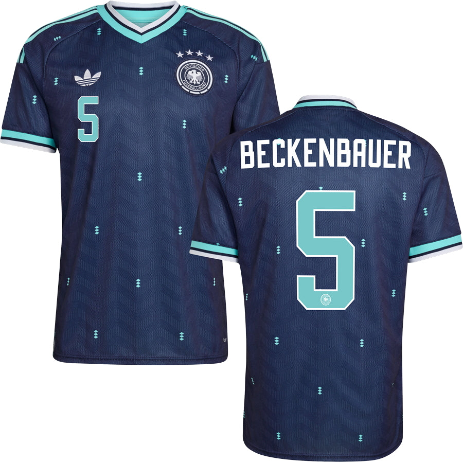 Franz Beckenbauer Germany Away Jersey 2026 - Blue Black