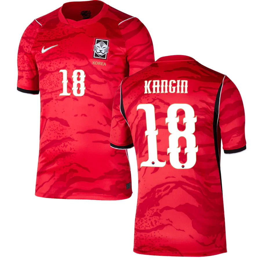 Lee Kang-in South Korea Home Jersey 2026 - Red