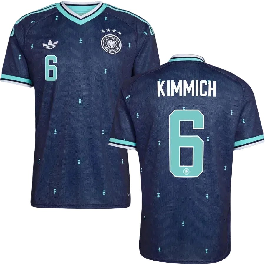 Joshua Kimmich Germany Away Jersey 2026 - Blue Black