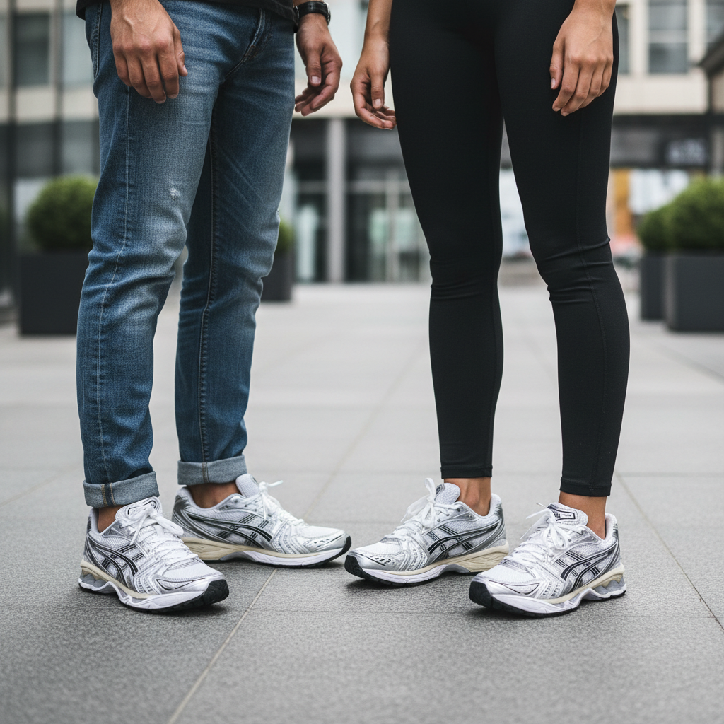 ASICS Gel-Kayano 14 Blanc Gris Graphite