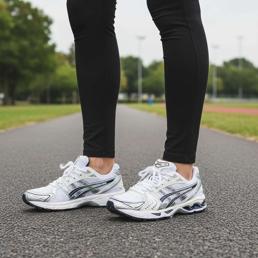 ASICS Gel-Kayano 14 Blanc Minuit (Femme)