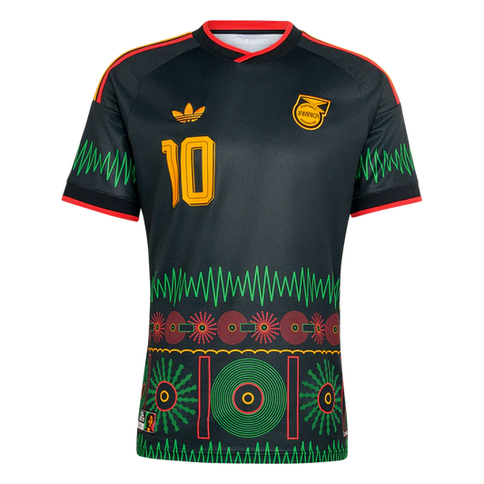 Bob Marley Jamaica National Team 2026 Away Jersey - Black