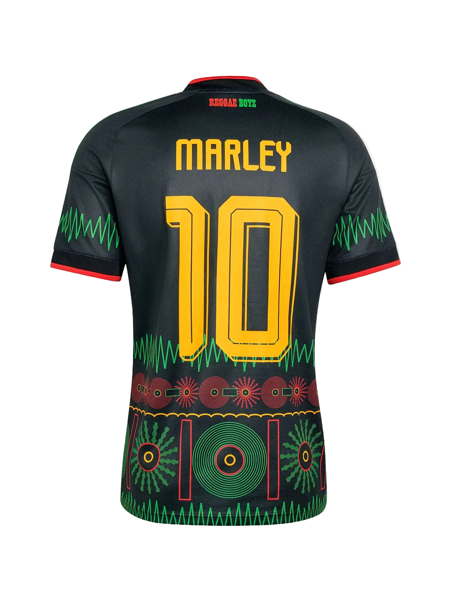 Bob Marley Jamaica National Team 2026 Away Jersey - Black