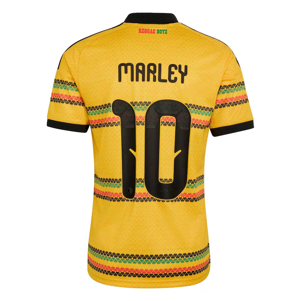 Bob Marley Jamaica National Team 2026 Home Jersey - Yellow