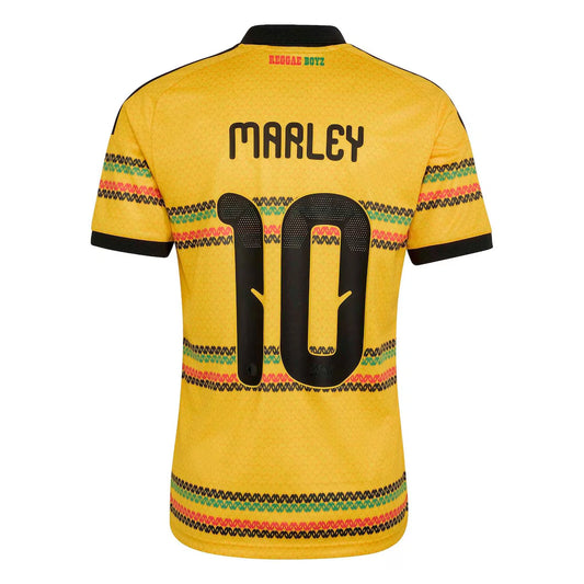 Bob Marley Jamaica National Team 2026 Home Jersey - Yellow