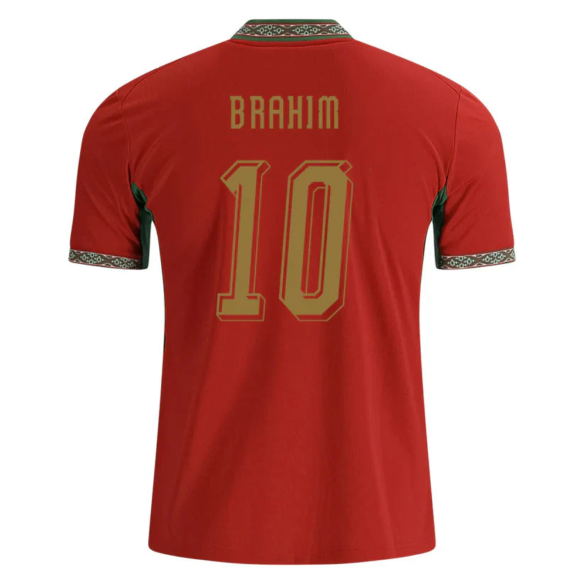 Brahim Díaz Morocco Home Jersey World Cup 2026 - Red