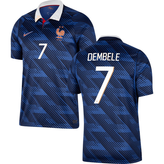 Ousmane Dembélé France Home Soccer Jersey World Cup 2026 -Blue