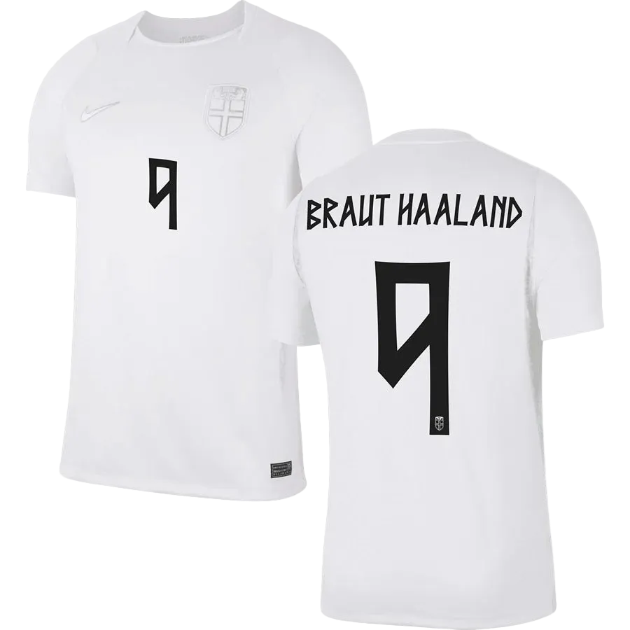 Erling Braut Haaland Norway Third Jersey 2026 - White