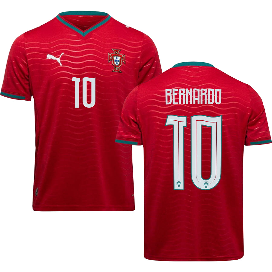 Bernardo Silva Portugal Home Jersey 2026 – Red