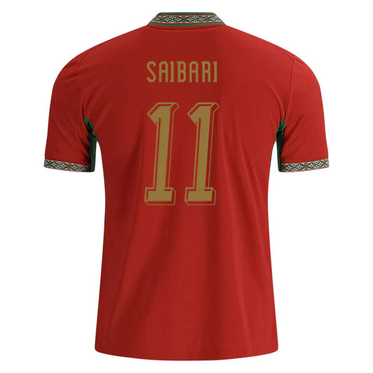 Ismael Saibari Morocco Home Jersey World Cup 2026 - Red