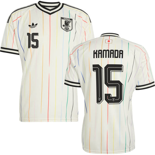 Daichi Kamada Japan Away Jersey 2026 - Cream