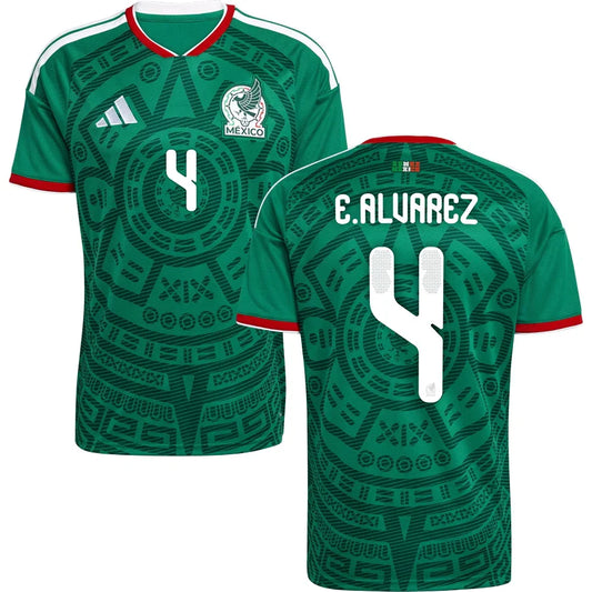 Edson Álvarez Mexico Home Jersey World Cup 2026 - Green