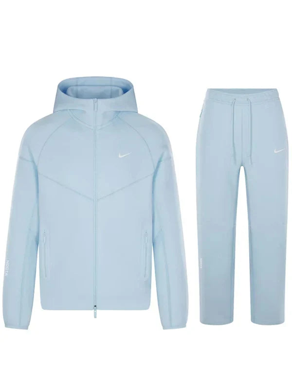 Nike x NOCTA Tech Fleece Hoodie & Joggers Set - Cobalt Blue/Tint