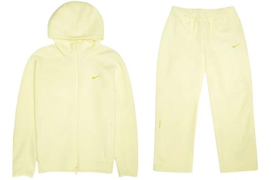 Nike x NOCTA Tech Fleece Hoodie & Joggers Set - Citron Tin
