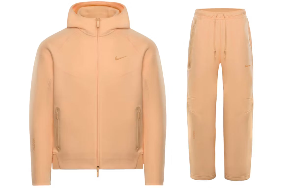 Nike x NOCTA Tech Fleece Hoodie & Joggers Set - Ice Peach