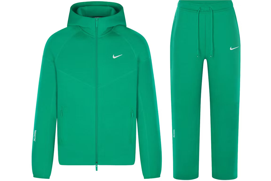 Nike x NOCTA Tech Fleece Hoodie & Joggers Set - Stadium Green