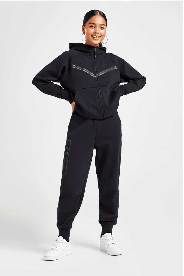Nike Sportswear Tech Fleece Hoodie & Joggers Set Black