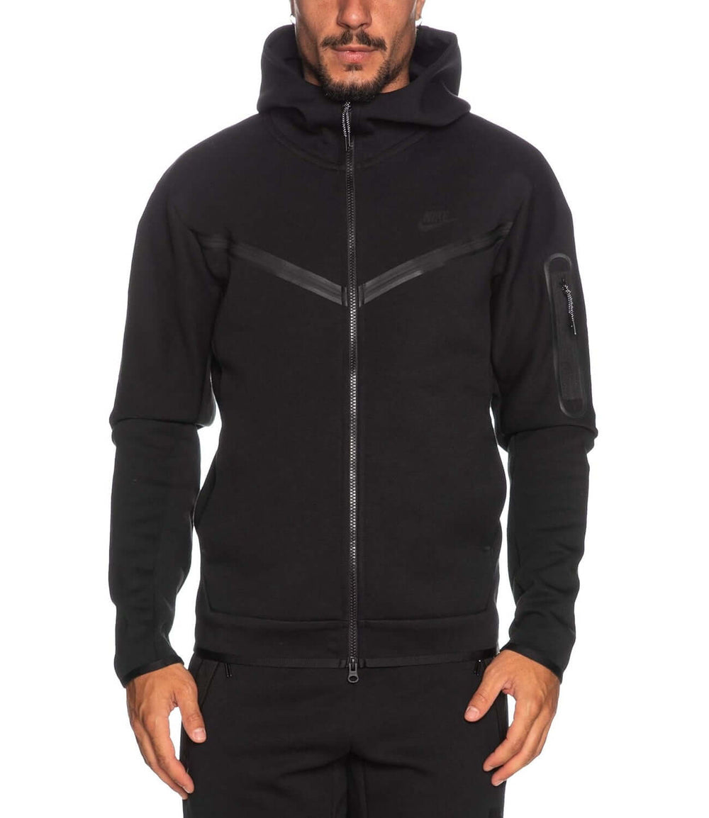 Nike Sportswear Tech Fleece Hoodie & Joggers Set Black