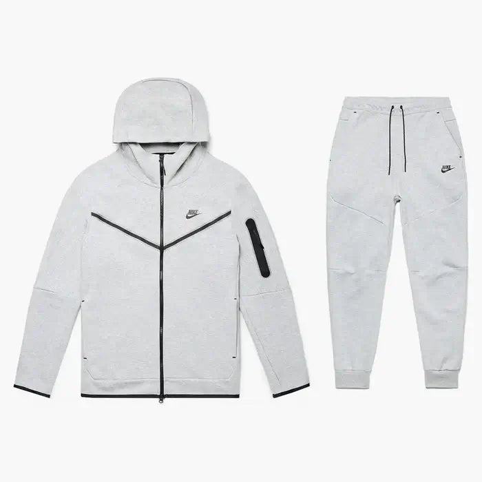 Nike Sportswear Tech Fleece Hoodie & Joggers Set Grey