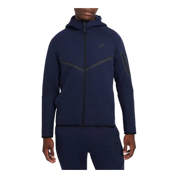 Nike Tech Fleece Hoodie & Joggers Set Full-Zip - Obsidian Black