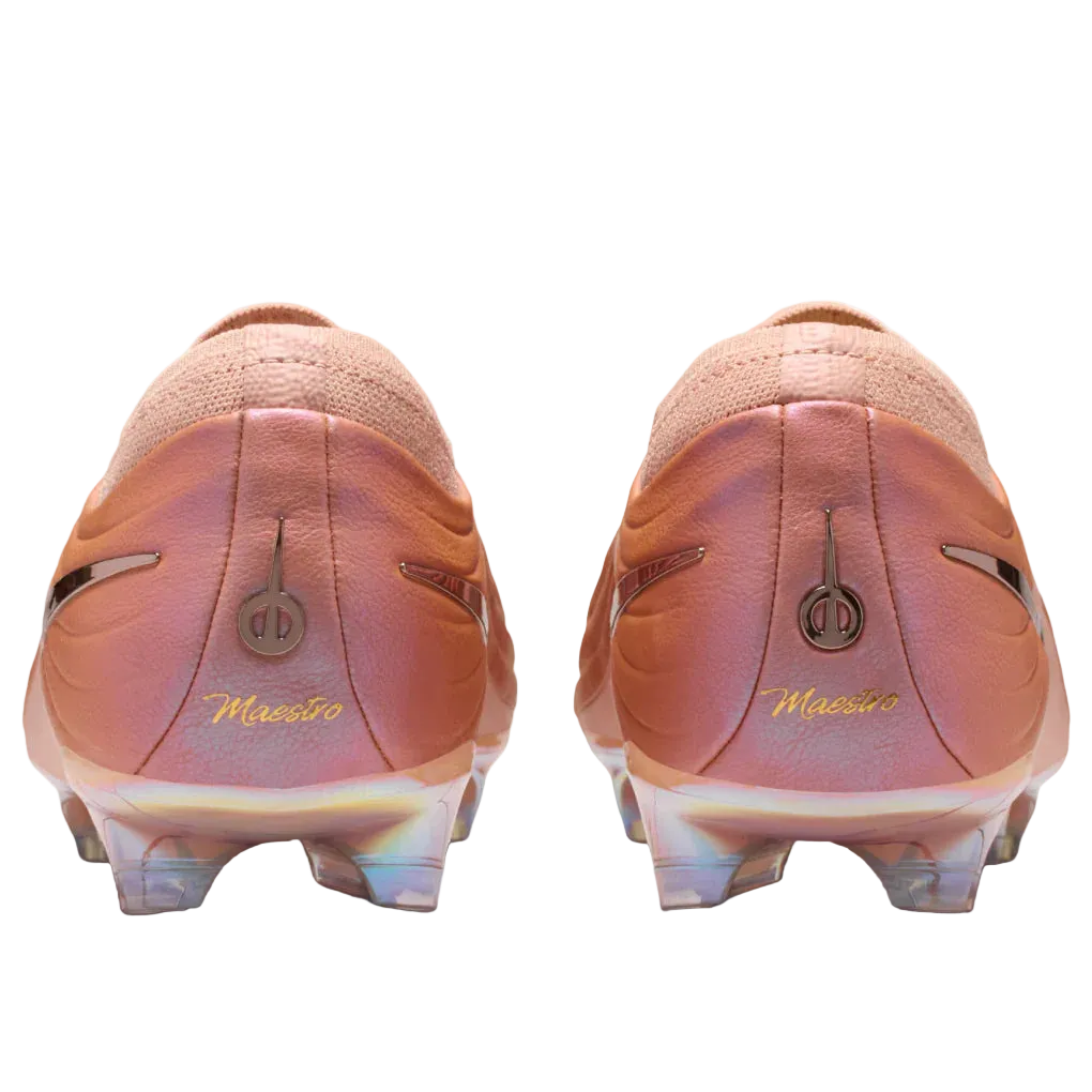 Nike Tiempo Maestro Elite FG LE Bronze Rouge Métallisé Or Rose