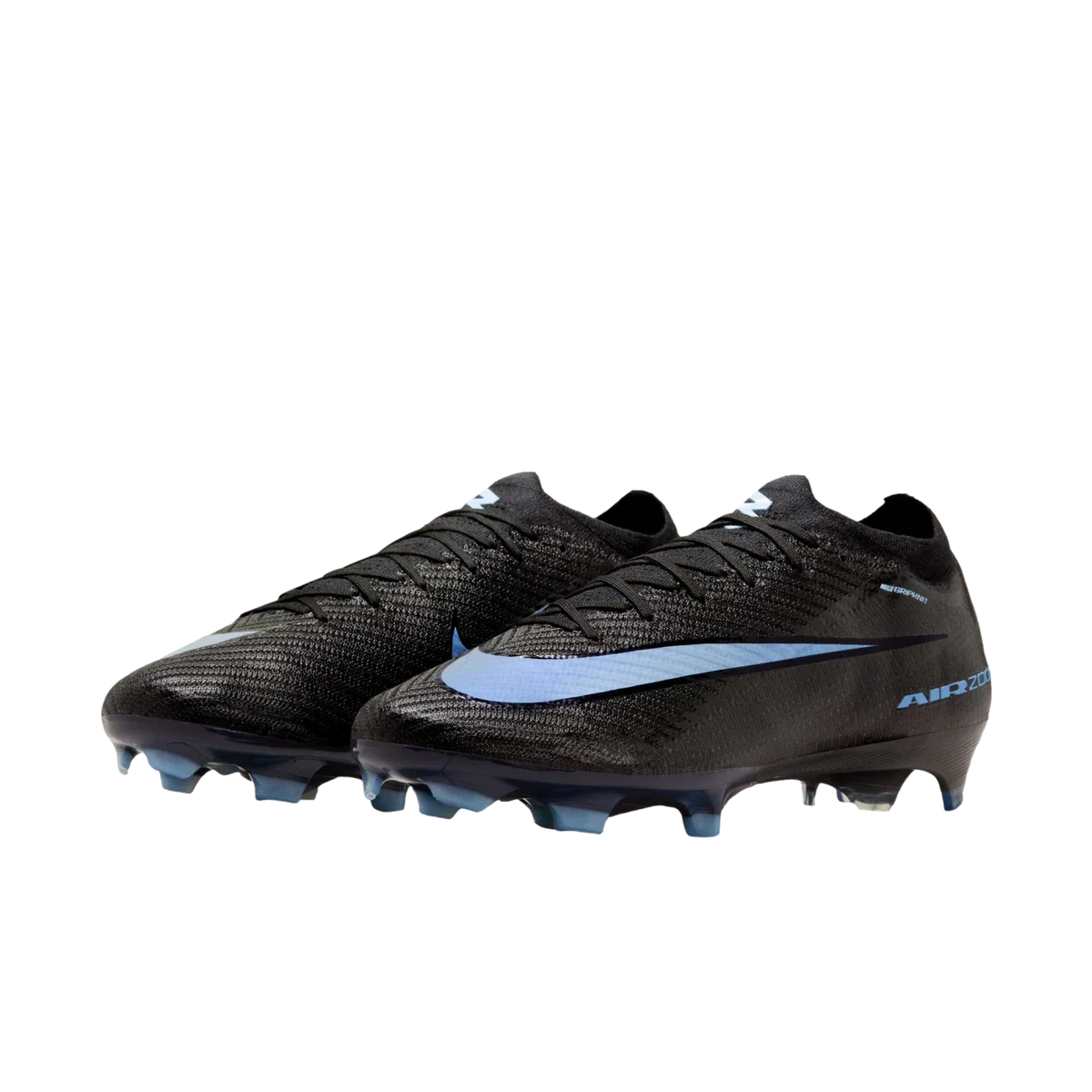Nike Zoom Mercurial Vapor 16 Elite FG Noir Bleu Glacé Ombre