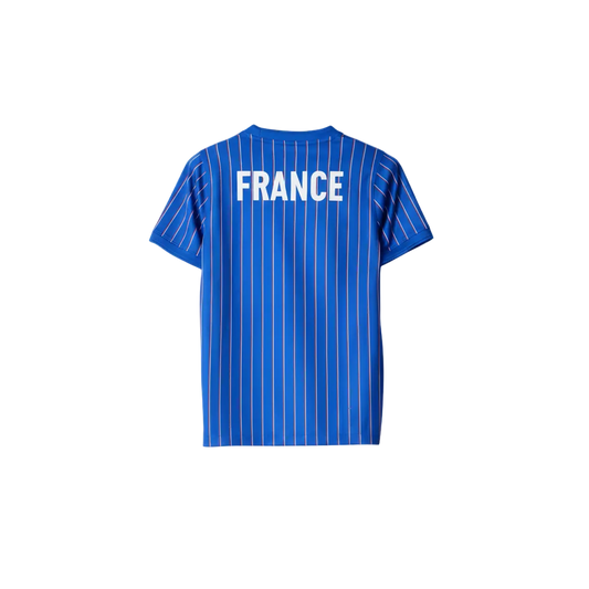 Nike x Jacquemus x France Pre Match Jersey Blue Stripe