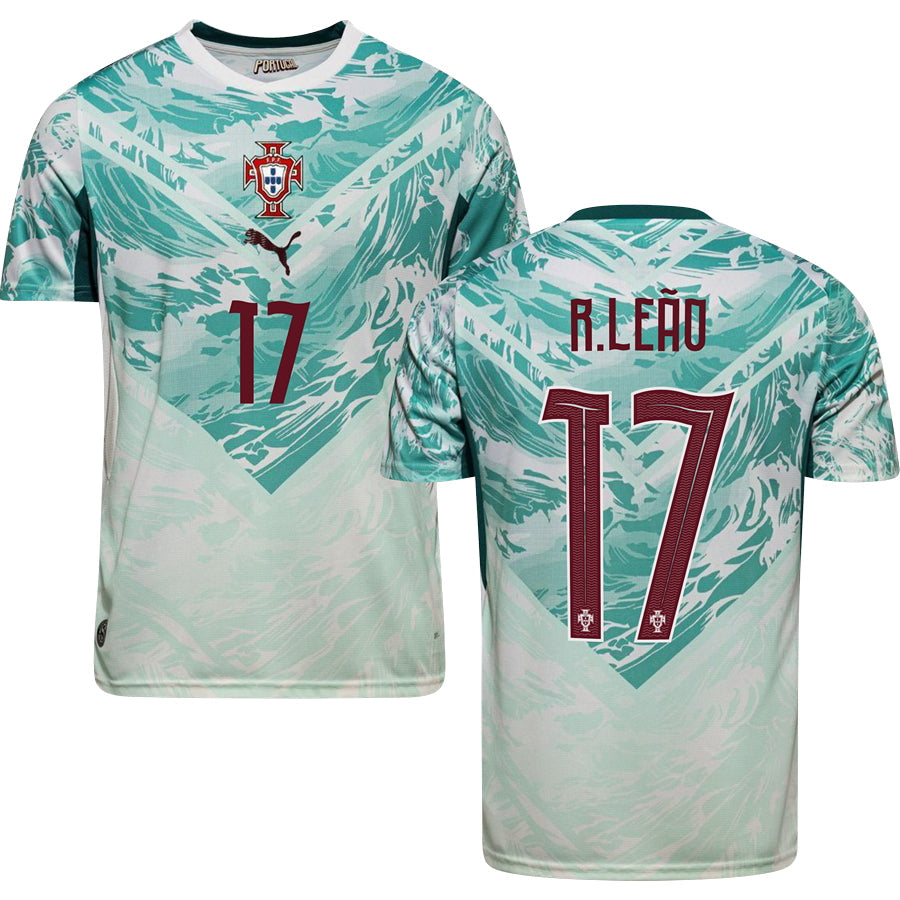 Rafael Leão Portugal Away Jersey 2026 – Green