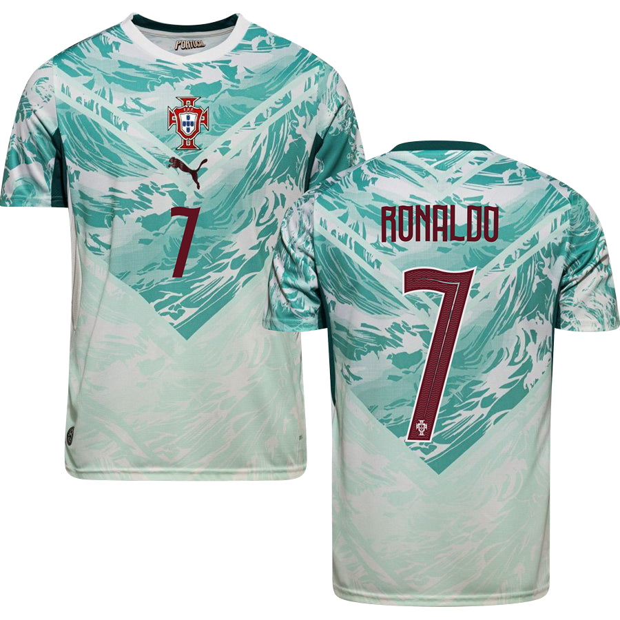 Cristiano Ronaldo Portugal Away Jersey 2026 – Green