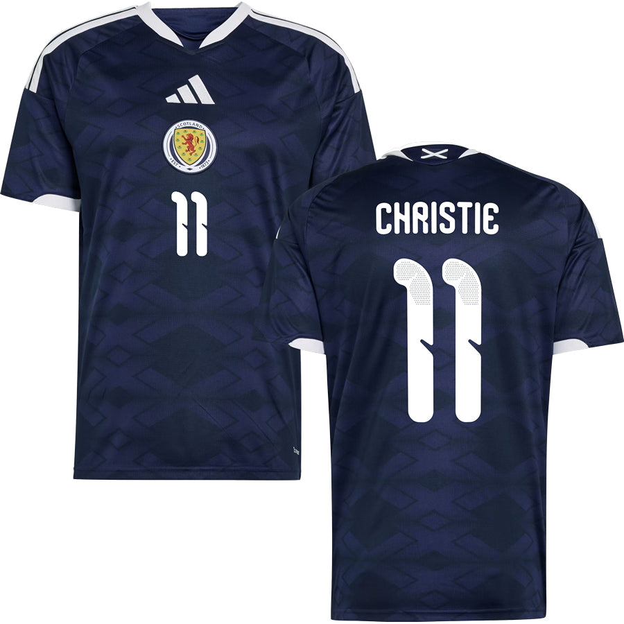 Ryan Christie Scotland Home Jersey 2026 - Blue Black