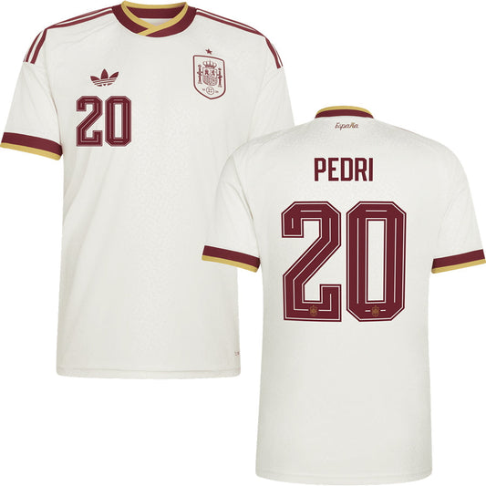 Pedri Spain Away Jersey 2026 - Cream
