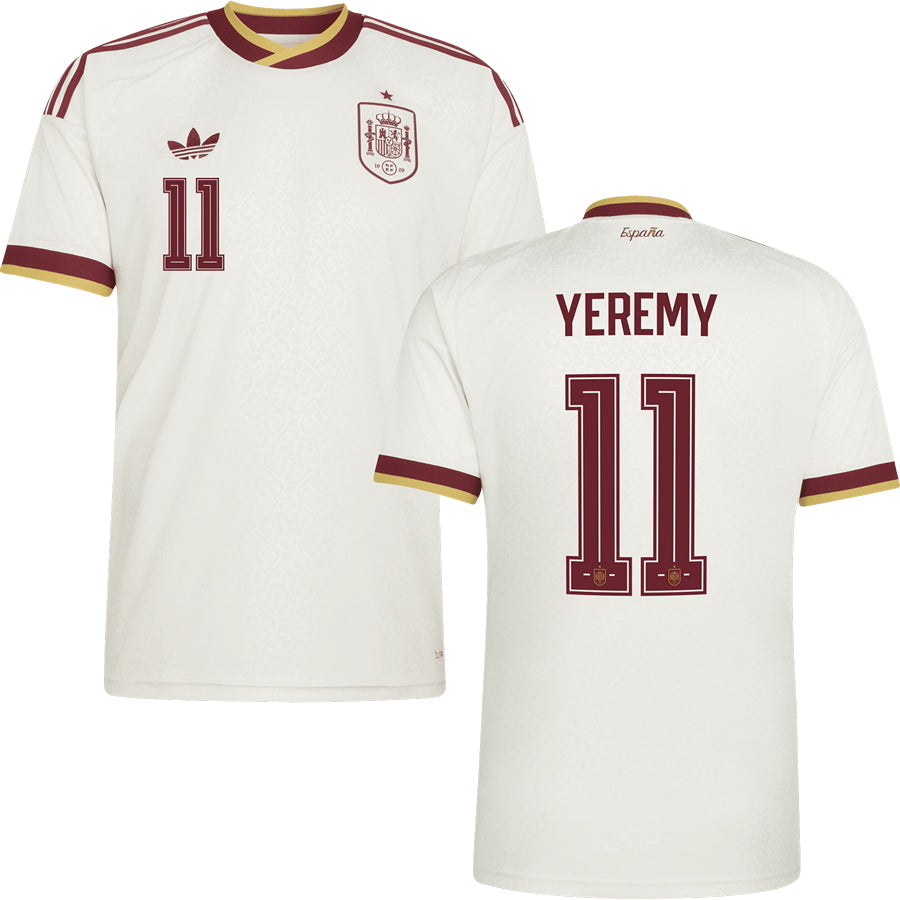 Spain Away Jersey World Cup 2026