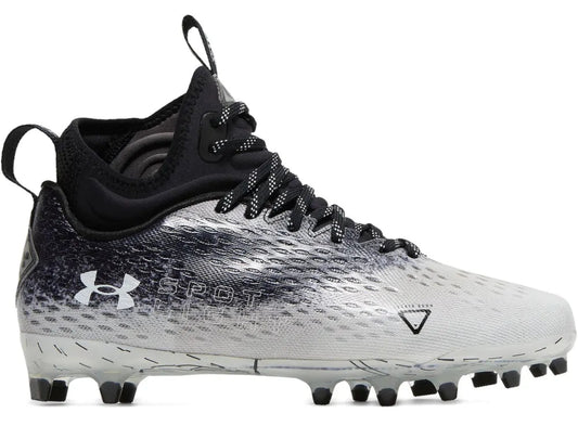 Under Armour-Spotlight Lux MC 2.0 Black White Cleats