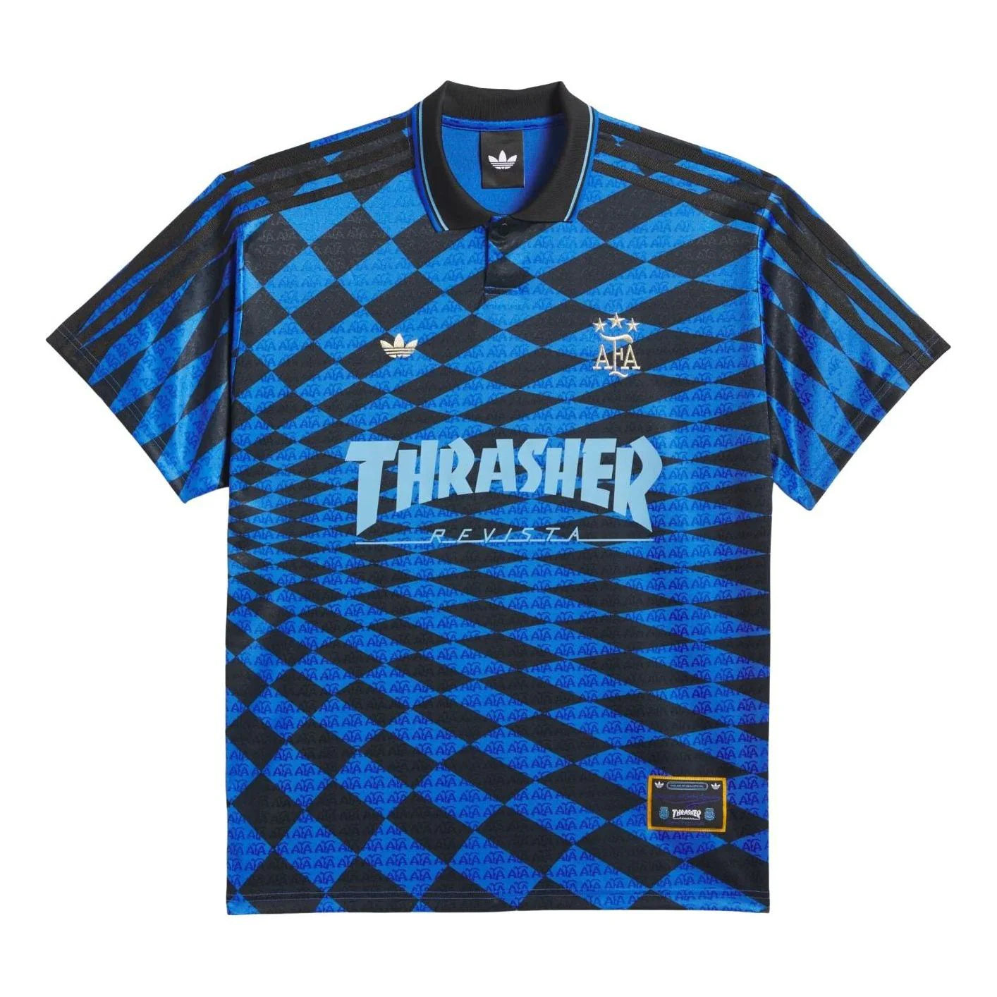 adidas x Thrasher Argentina Jersey Black/Blue