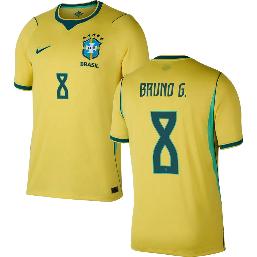 Bruno Guimarães Brazil Home Jersey 2026 - Yellow