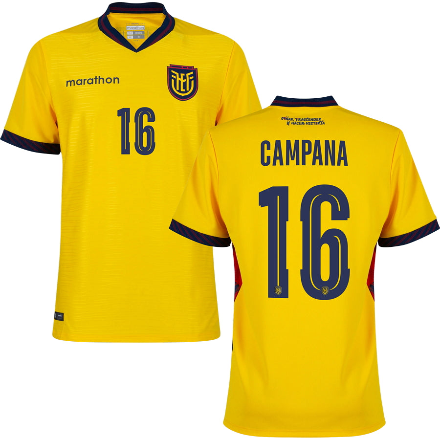 Ecuador Home Jersey World Cup 2026