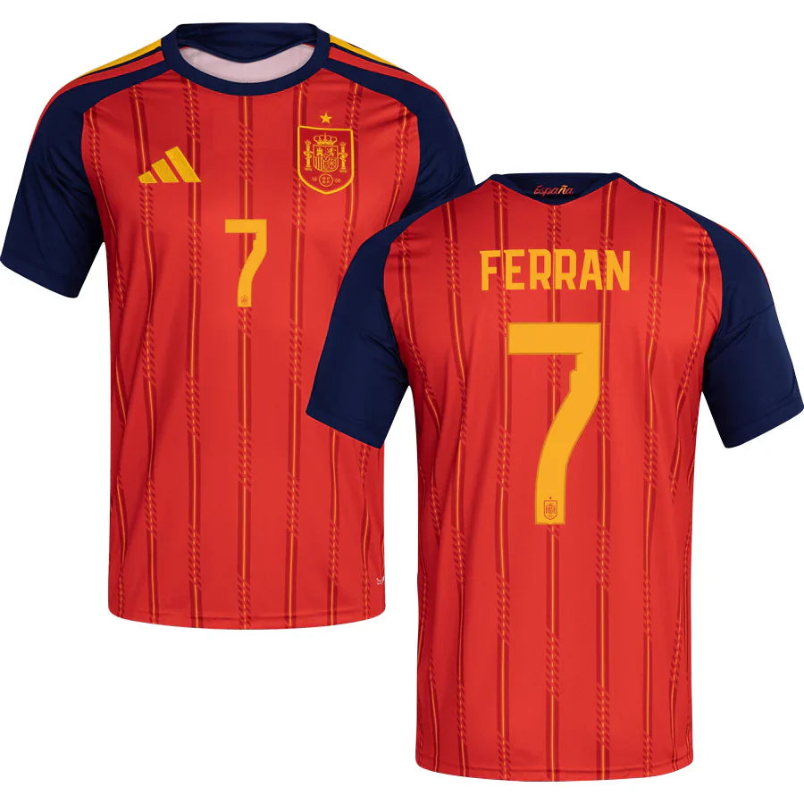 Ferran Torres Spain Home Jersey 2026 - Red