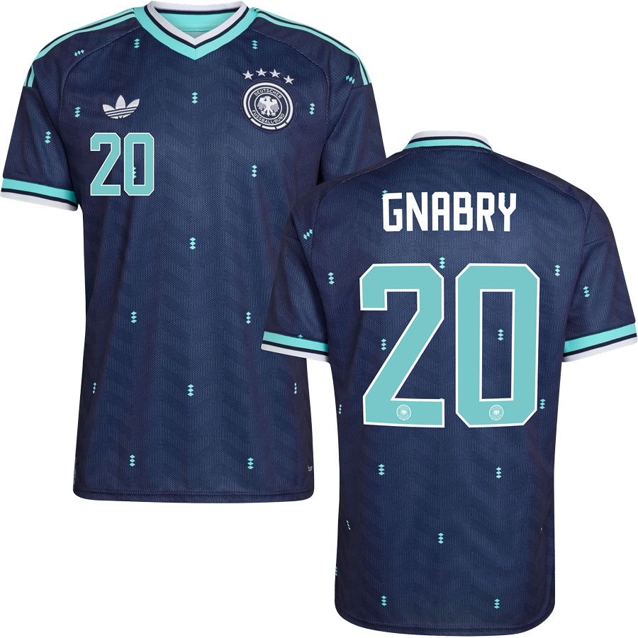 Serge Gnabry Germany Away Jersey 2026 - Blue Black