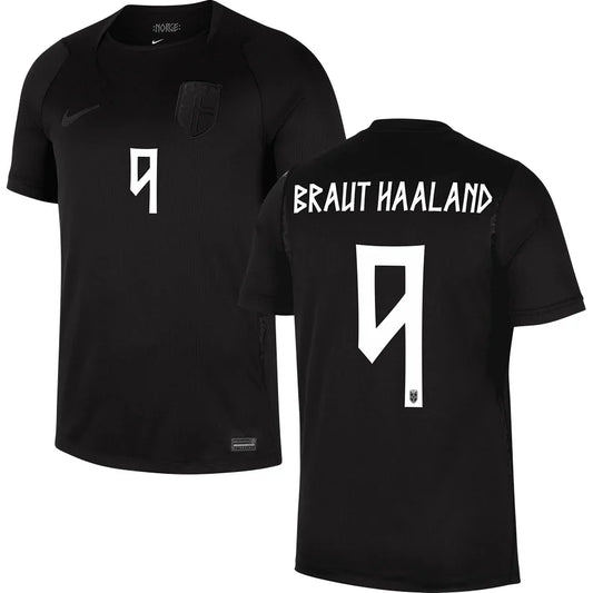 Braut Haaland Norway away Jersey 2026 - Black