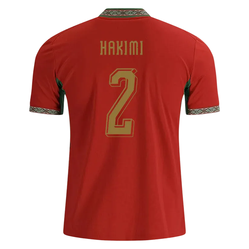 Achraf Hakimi Morocco Home Jersey World Cup 2026 - Red
