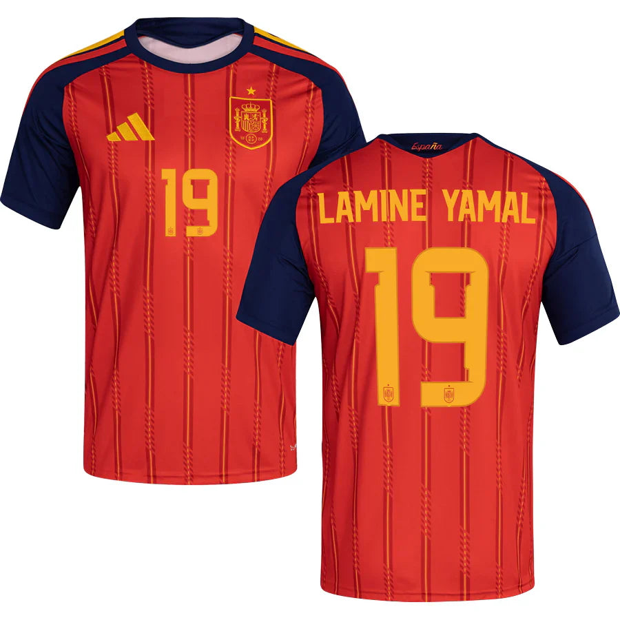 Lamine Yamal Spain Home Jersey 2026 - Red